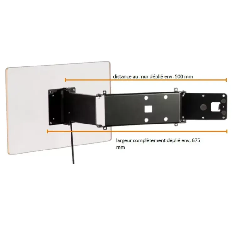 Online CARATEC Support TV Flex 3 axes