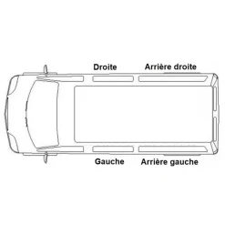 Hot Carbest Baie latérale & arrière | VW T4