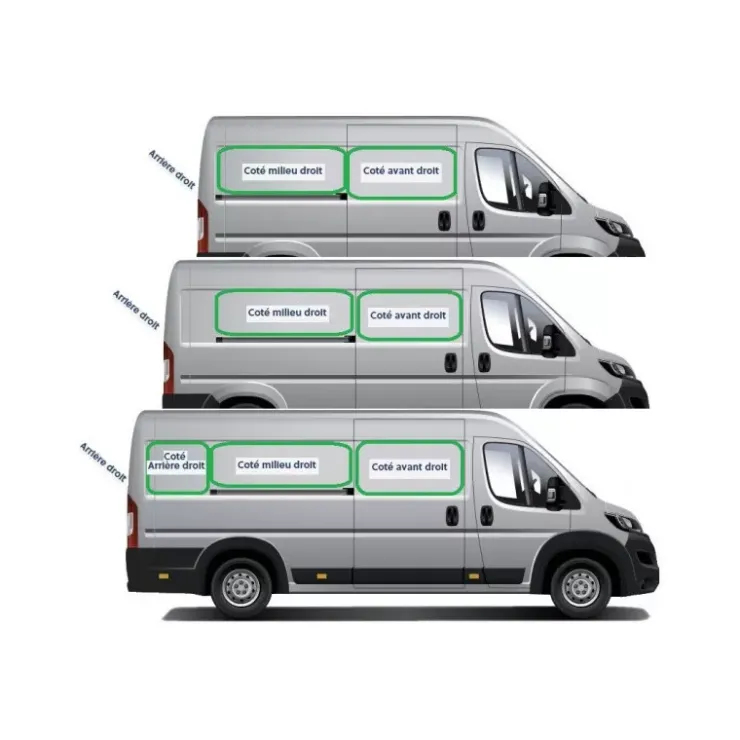 New Carbest Baie latérale & arrière | Ducato X250 X290