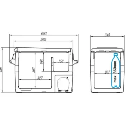 Clearance Carbest CampCooler 40