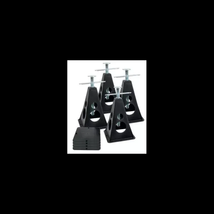 Carbest Lot de 4 vérins en plastique