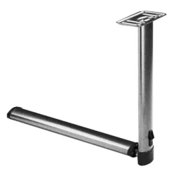 New Carbest Pied de table articulé ovale 315 - 675 mm