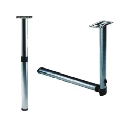 New Carbest Pied de table articulé ovale 315 - 675 mm