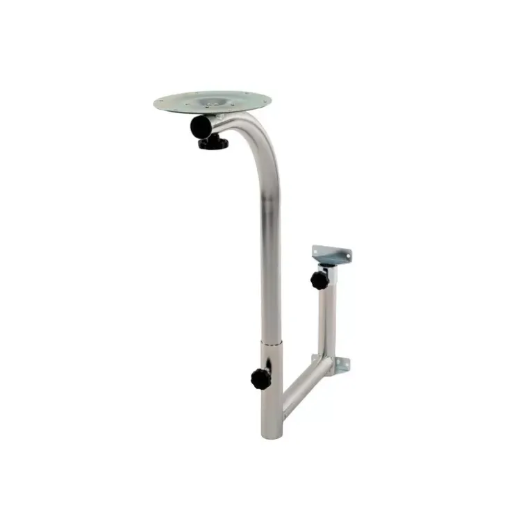 New Carbest Pied de table en U pivotant sur support