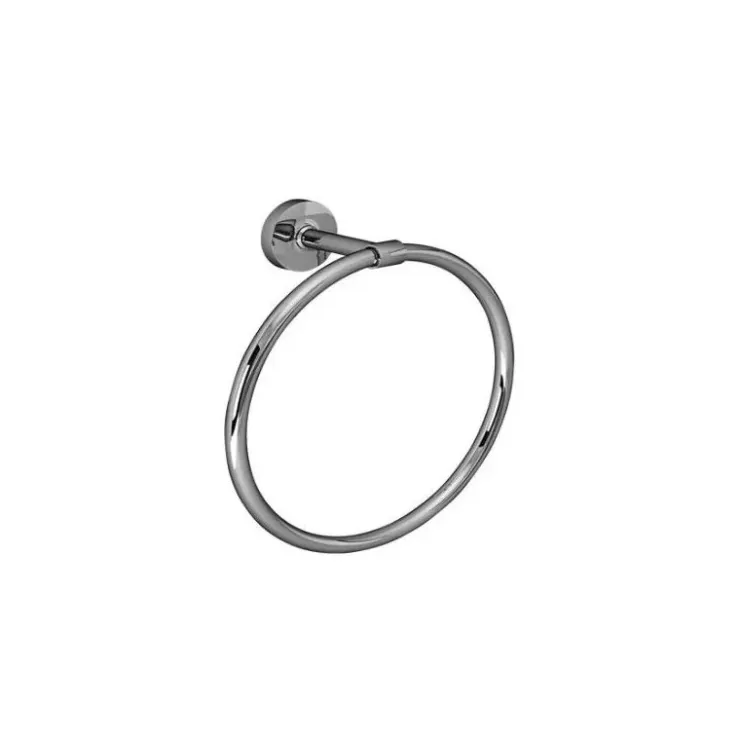 Discount Carbest Porte serviette anneau chromé