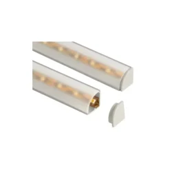 New Carbest Profil coudé encastré bande LED