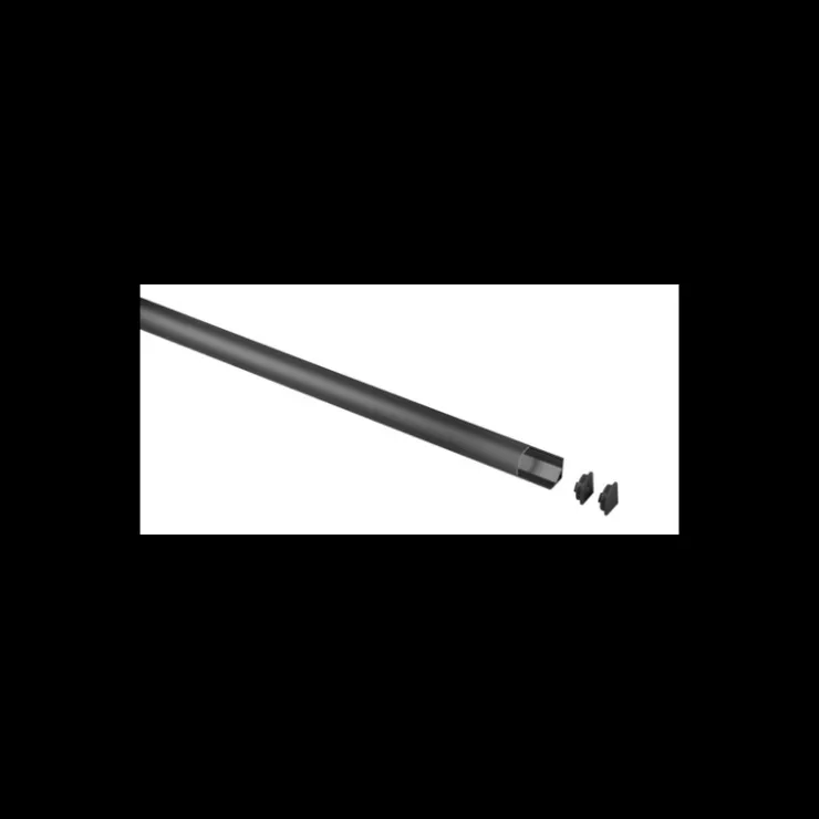 New Carbest Profil coudé encastré bande LED