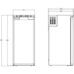 Outlet Carbest Réfrigérateur à compression LR90L