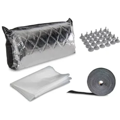 Clearance Carbest Rideau isolant intérieur Kit Do It Yourself