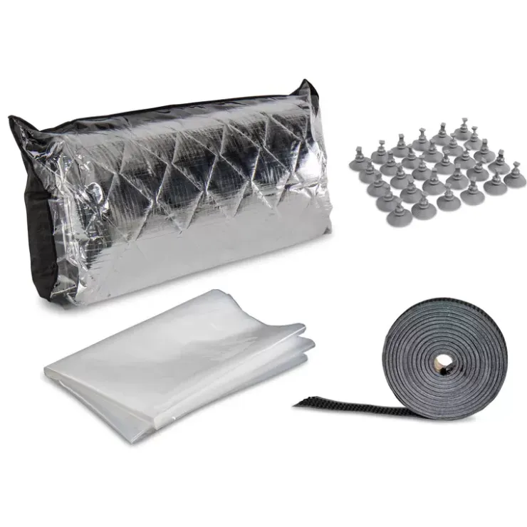 Clearance Carbest Rideau isolant intérieur Kit Do It Yourself