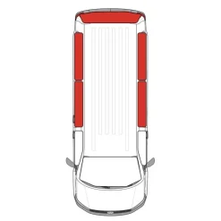 Online Carbest Rideaux isolants arrière 5 pièces | Custom 2 et VW T7
