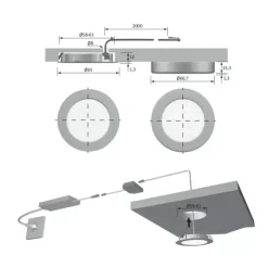 Carbest Spot 9 leds 12V