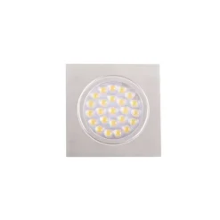 New Carbest Spot encastré alu brossé 65 x 65 mm