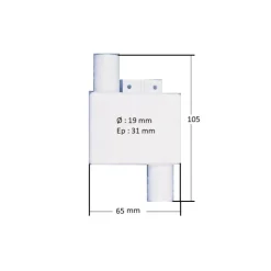 Discount Chantal Raccord anti-odeur eaux usées