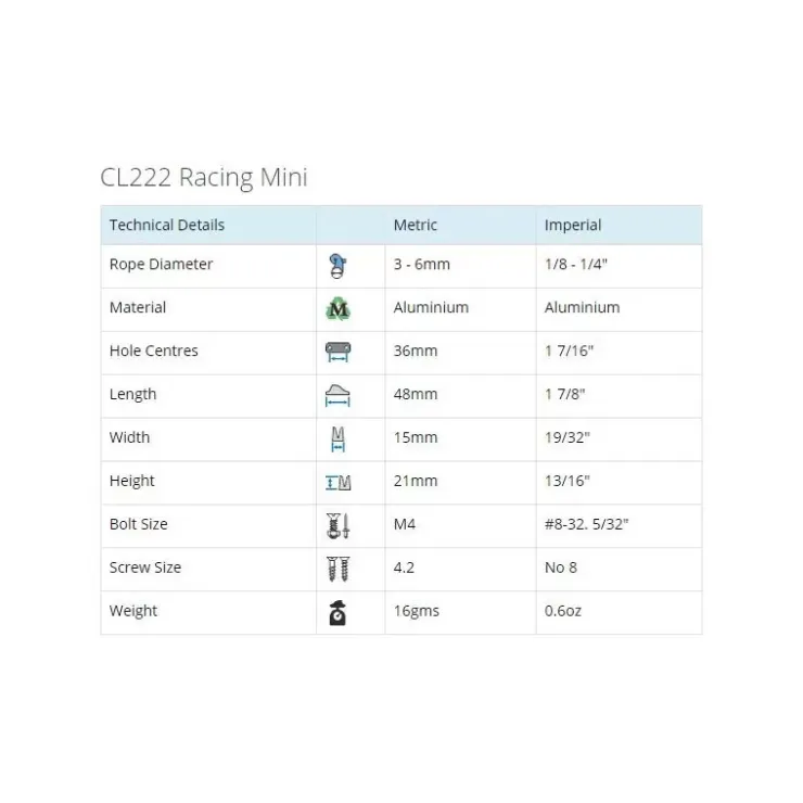 Sale Clamcleat CL222