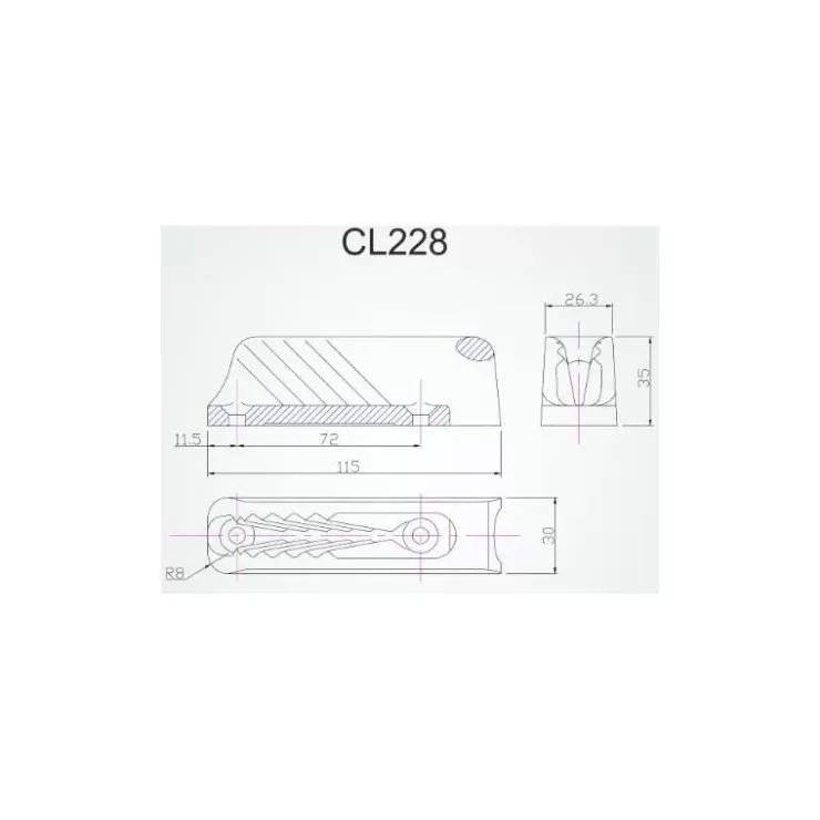Clamcleat CL228