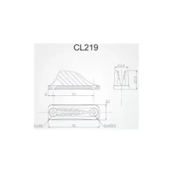 Hot Clamcleat CL219