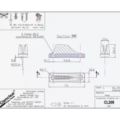 Clamcleat CL209 MIDI