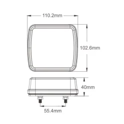 Clearance CM18 Automotive CM18 Feux arrières de remorque LED