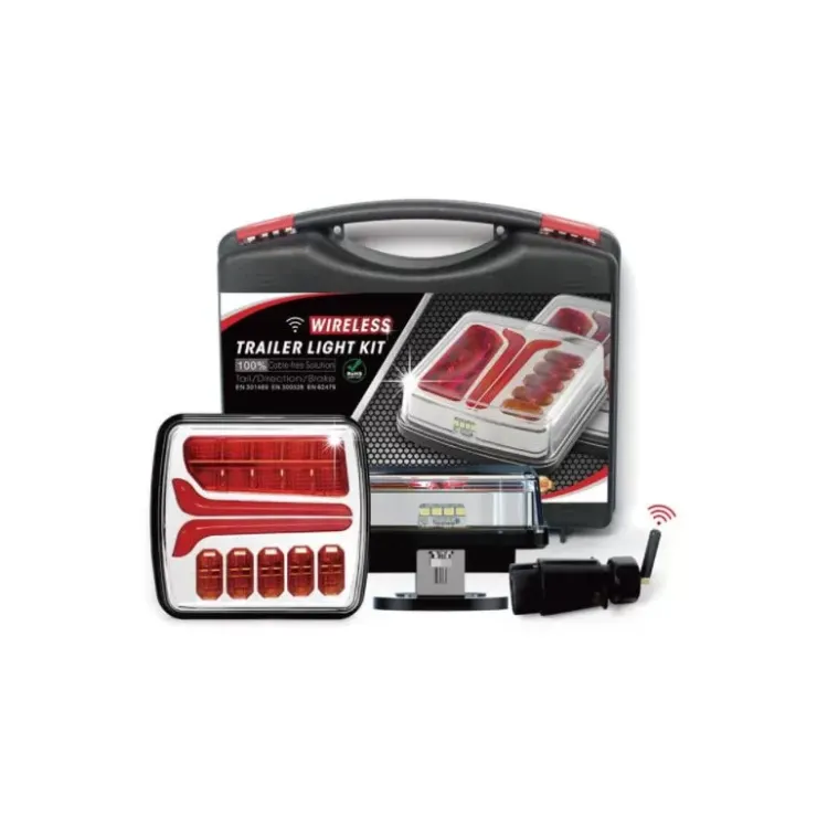 Online CM18 Automotive CM18 Kit feux de remorque magnétiques sans fil