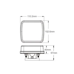 Online CM18 Automotive CM18 Kit feux de remorque magnétiques sans fil