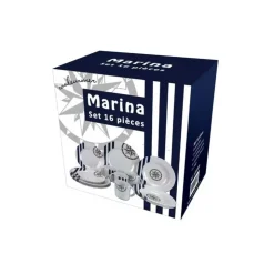 Outlet Couleurmer Set 16 Pièces Marina