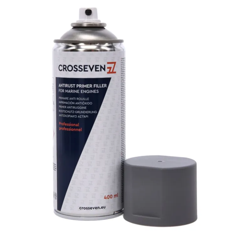 New Crosseven Primaire aérosol anticorrosion grise