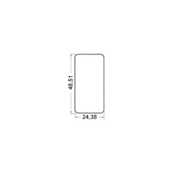 Online Carlingswitch CS Façade noire interrupteur Contura II | Surface semi-rigide