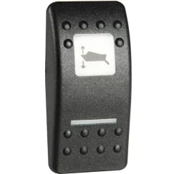 Hot Carlingswitch CS Façade noire interrupteur Contura II | Surface dure