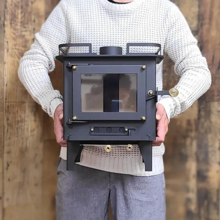 Outlet CUBIC Grizzly | Poêle à bois 5,2 kW
