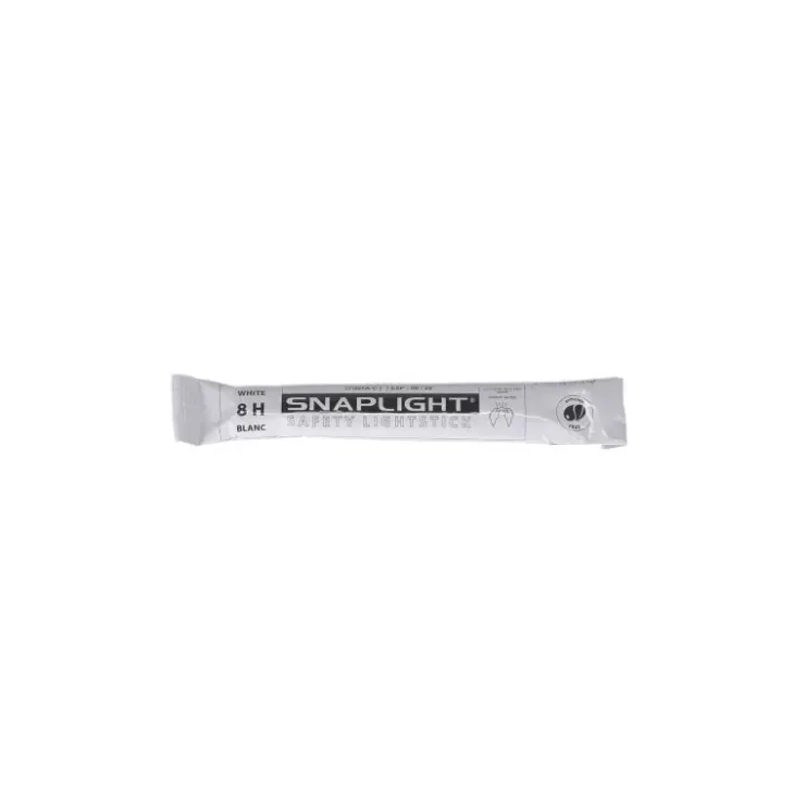Cyalume Bâton lumineux Snaplight | Blanc 8H