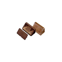 Discount Decmo 10 équerres plastiques 4 vis 43 x 20 mm