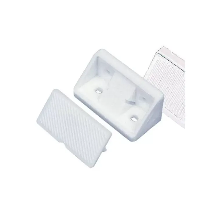 Discount Decmo 10 équerres plastiques 4 vis 43 x 20 mm