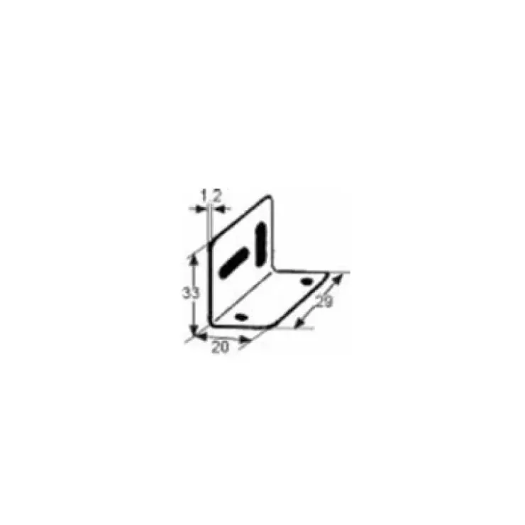 Decmo Equerre acier 33 x 29 mm
