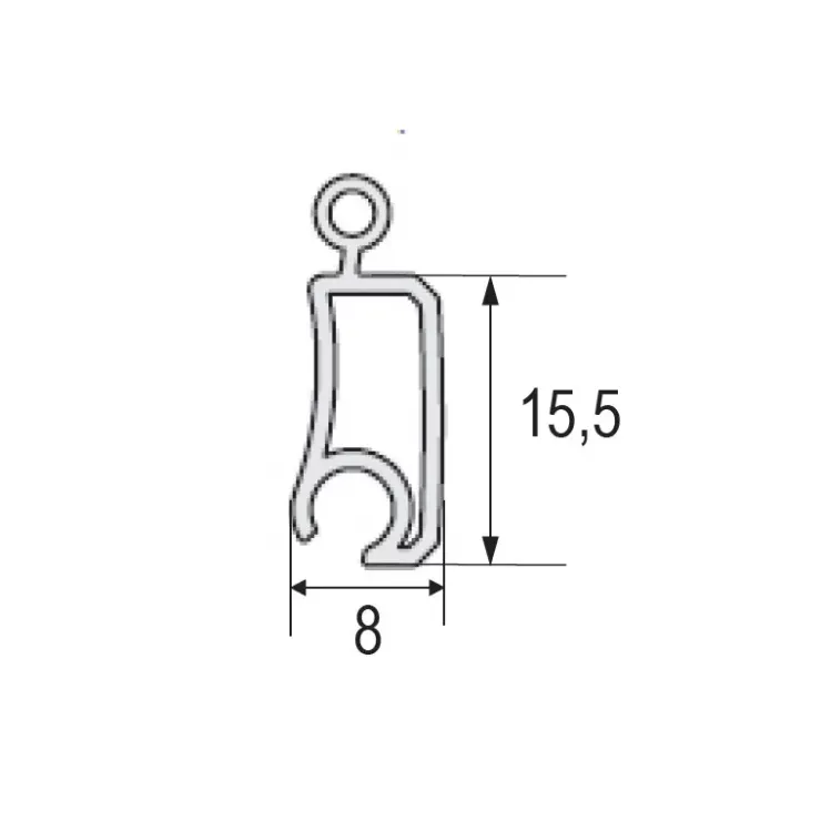 Online Decmo Lame de volet 15,5 mm x 250 cm