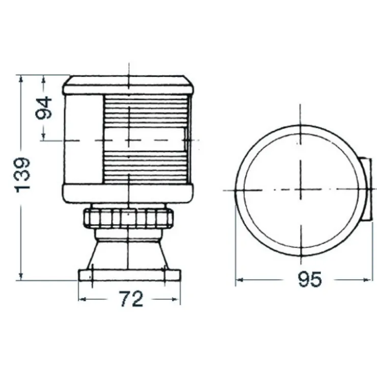 Hot DHR 35 Feux de navigation - 20 m 24V