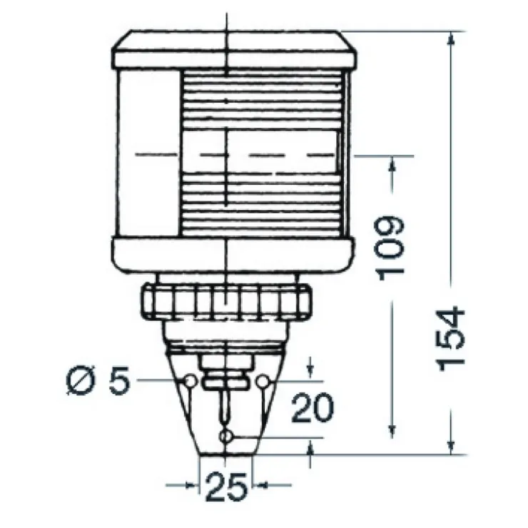 Hot DHR 35 Feux de navigation - 20 m 24V