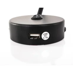 Outlet Dimatec Liseuse col de cygne LED avec USB ET interrupteur
