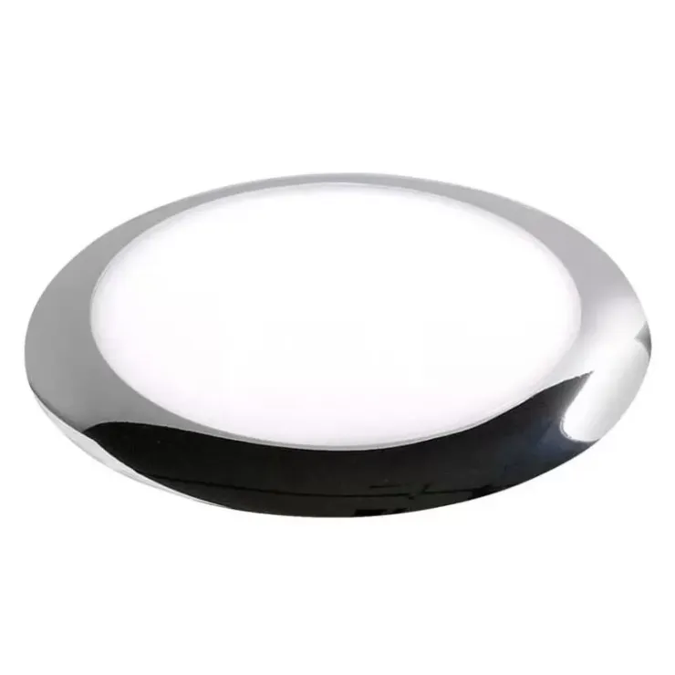 Outlet Dimatec Plafonnier LED ø 217 mm collerette chromée