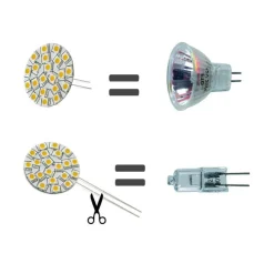 Sale Dixplay Ampoule 10 LED Blanc chaud