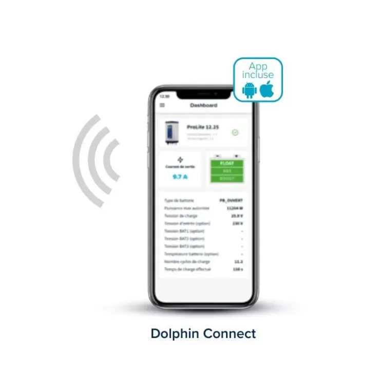 Clearance Dolphin Charger DOLPHINE Pro lite 12-25A BT