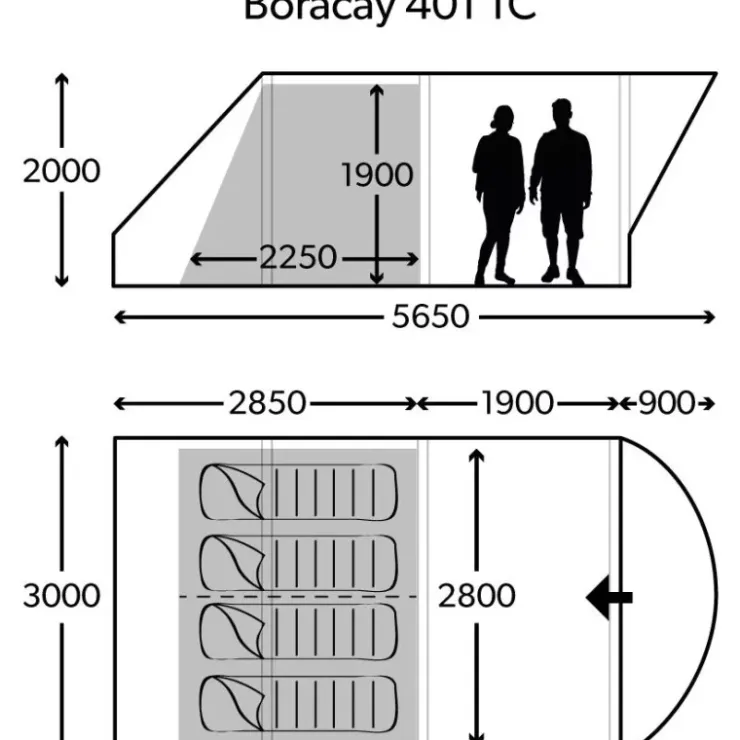 Sale Dometic Boracay FTC 401 TC