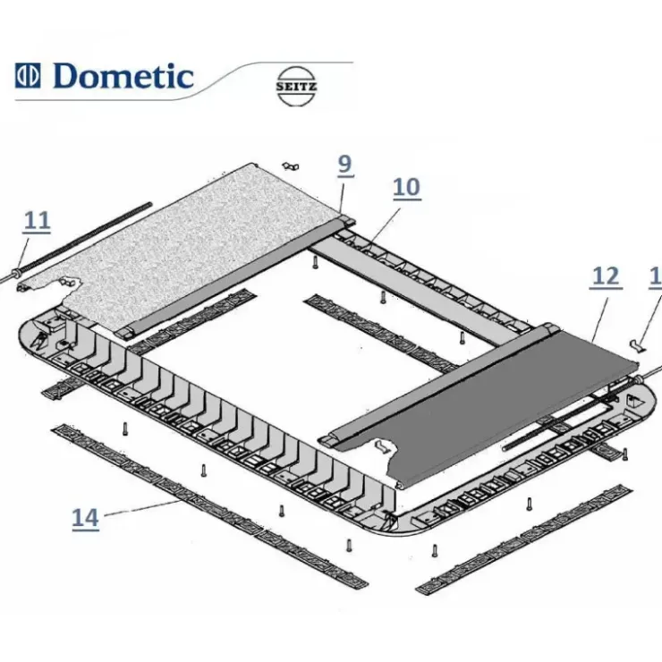 Dometic Heki 2 Pièces détachées