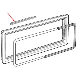 Clearance Dometic joint de montage baie s4/s5 5m