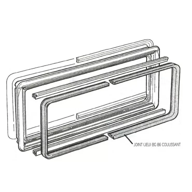Online Dometic Joint extérieur baie S3/S4 coulissante