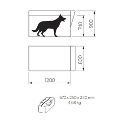 Clearance Dometic K9 80 Air