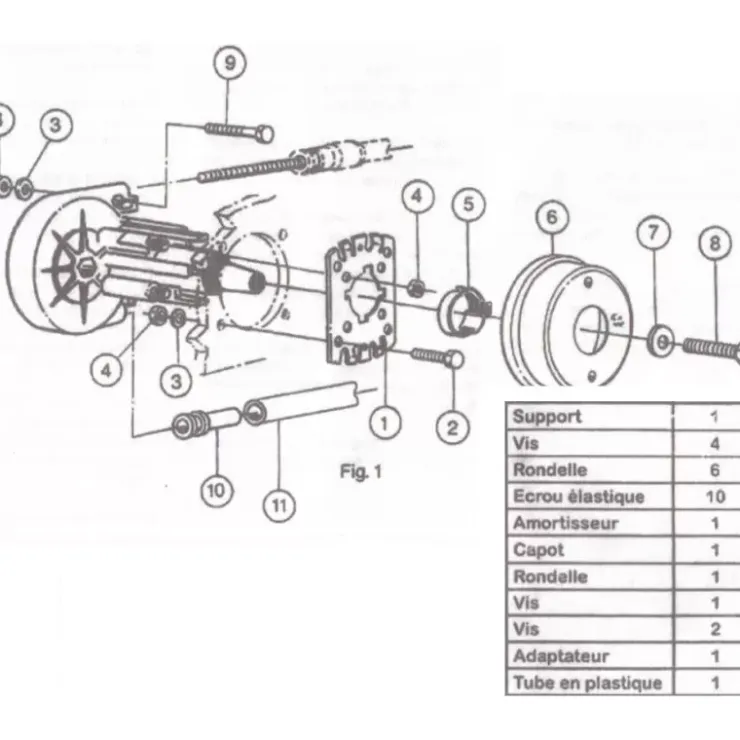 Online Dometic Kit crémaillère Light Duty SH8050