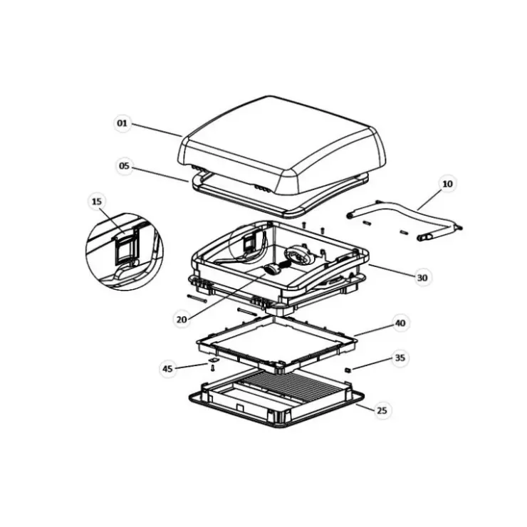 Sale Dometic Micro Heki Pièces détachées