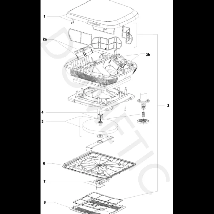 Outlet Dometic Pièces détachées ACC3100 | ventilation CC