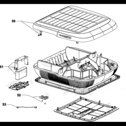 Outlet Dometic Pièces détachées ACC3100 | ventilation CC